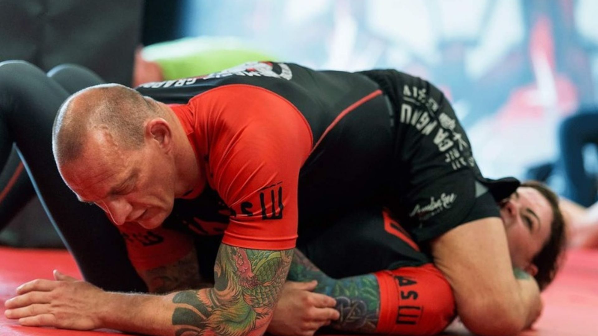 Grappling training at Gordo Jiu Jitsu