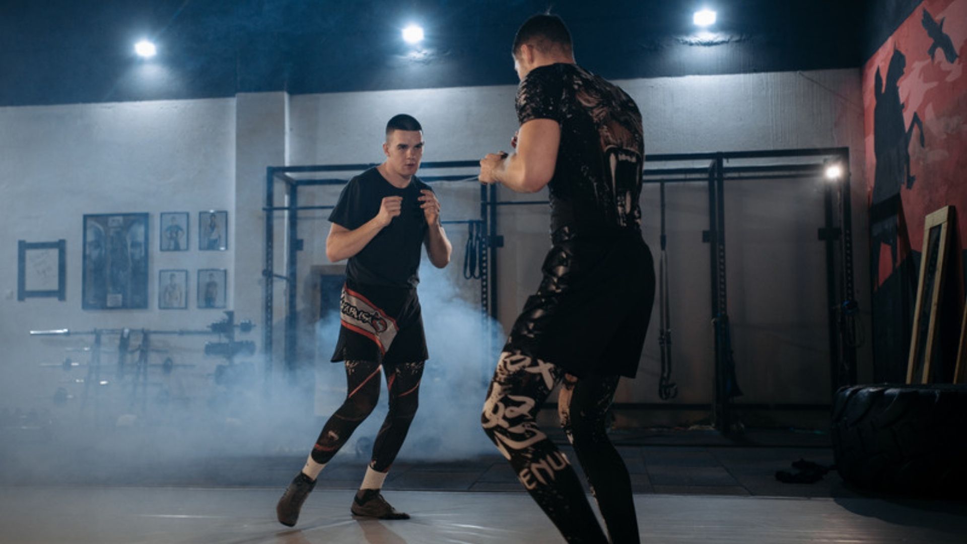 Striking sparring